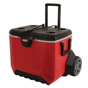 Rugged All-Terrain Wheeled Cooler, 55 Quart